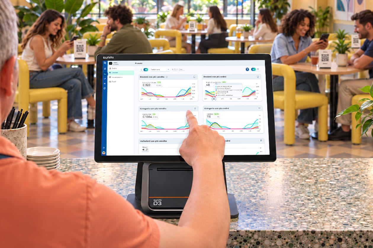 Monitoring SaltaCassa orders and sales in the Qromo management software